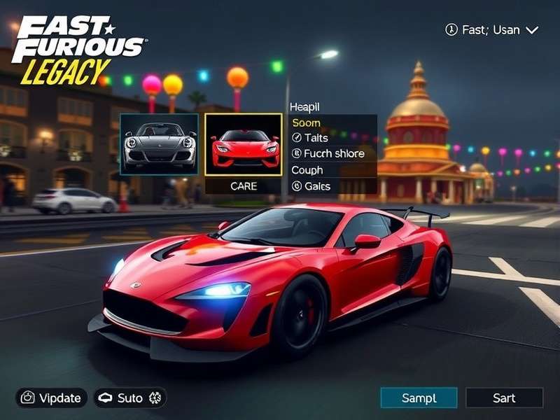 Fast Furious Legacy gameplay screenshot